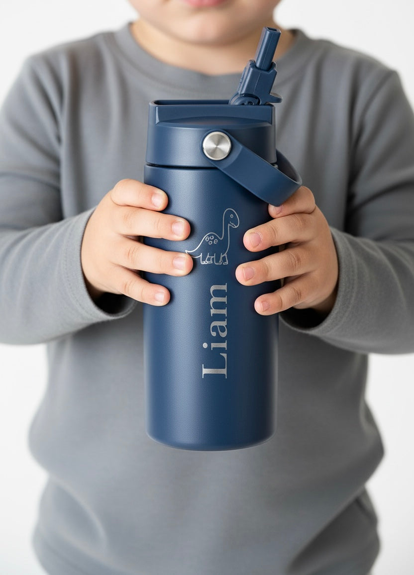 GOURDE ISOTHERME EN ACIER INOXYDABLE PERSONNALISÉE AM BABY