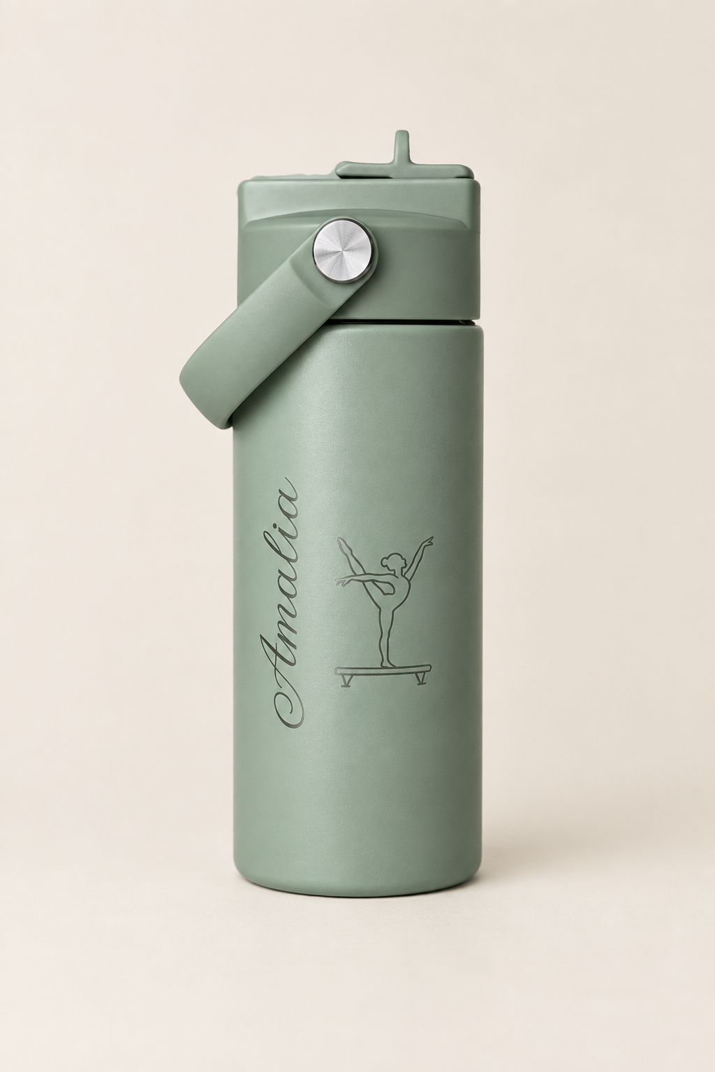GOURDE ISOTHERME EN ACIER INOXYDABLE PERSONNALISÉE AM BABY