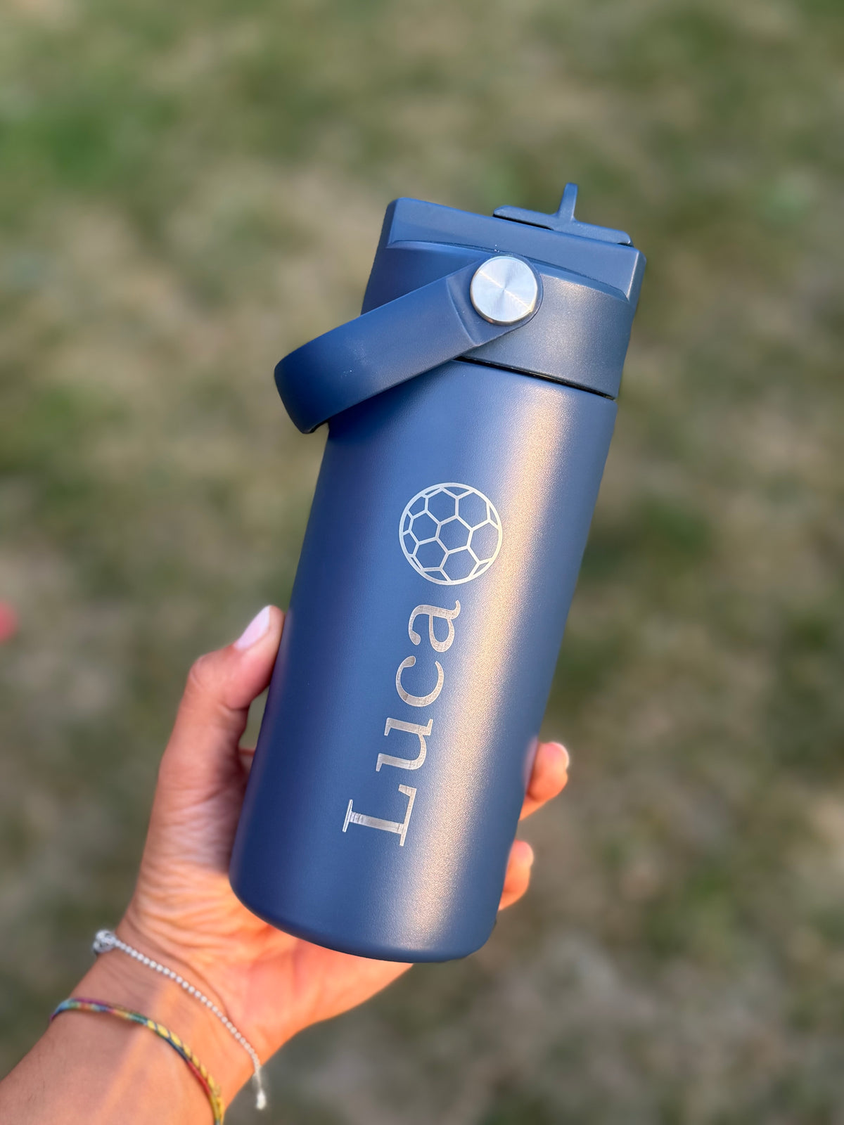 GOURDE ISOTHERME EN ACIER INOXYDABLE PERSONNALISÉE AM BABY