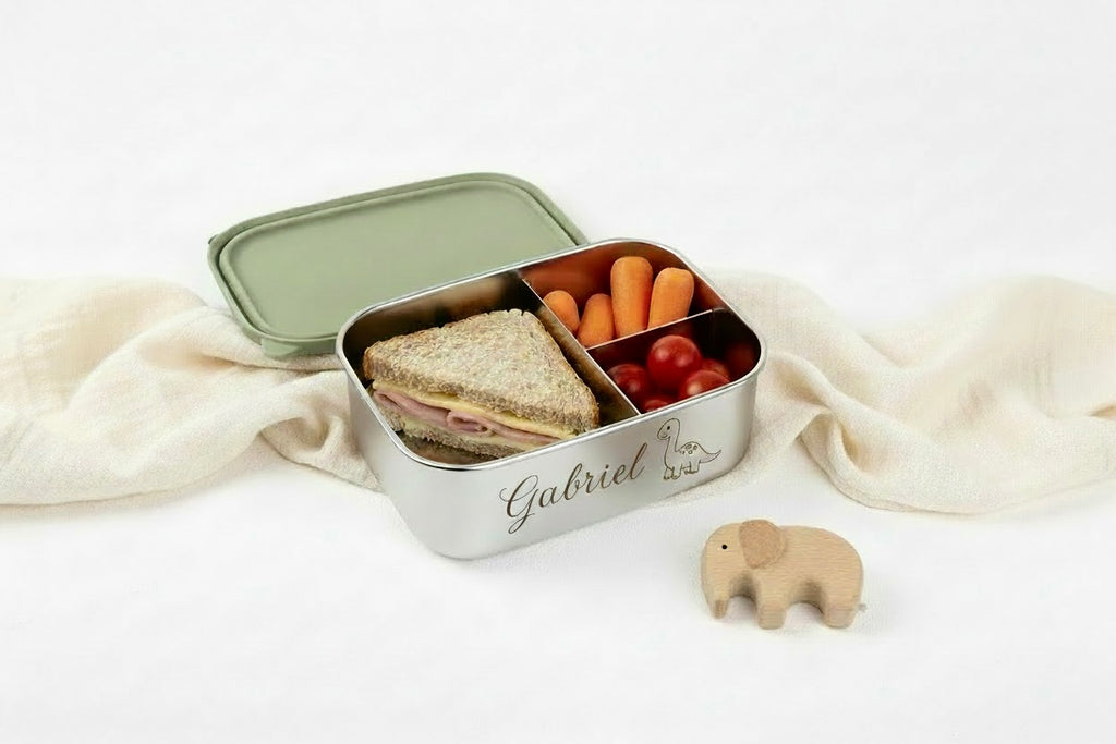 BOITE À LUNCH ACIER INOXYDABLE PERSONNALISÉE AM BABY