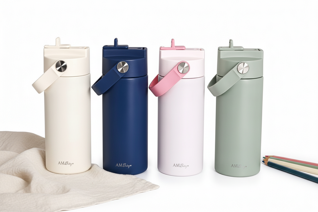 GOURDE ISOTHERME EN ACIER INOXYDABLE PERSONNALISÉE AM BABY